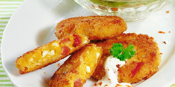 Sýrové karbanátky s vejcem