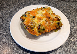 Zapečené gnocchi s kuřecím masem a špenátem