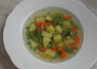 Zeleninová polévka se slzovkou