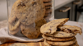 Americké čokoládové cookies