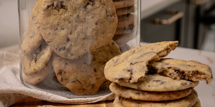 Americké čokoládové cookies