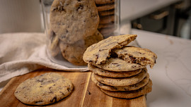 Americké čokoládové cookies