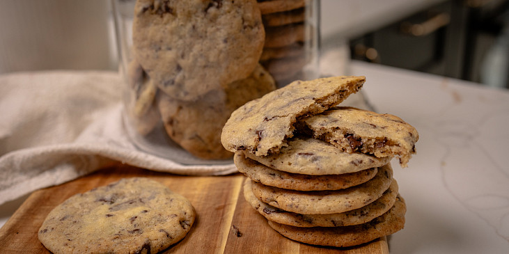 Americké čokoládové cookies
