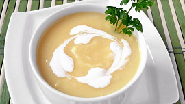 Dýňová polévka se smetanou