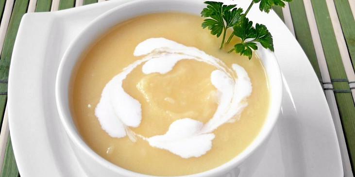 Dýňová polévka se smetanou