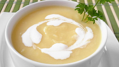 Dýňová polévka se smetanou