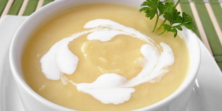 Dýňová polévka se smetanou