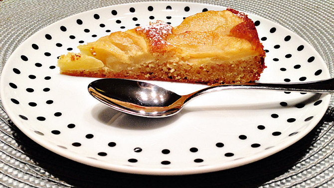 Francouzský jablečný koláč