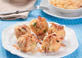 Špekové knedlíky se zelím