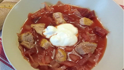 Boršč - trochu podle mě