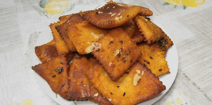 Dýňové krekry z kvásku