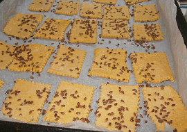 Dýňové krekry z kvásku