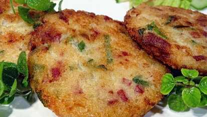 Květákové karbanátky