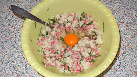 Květákové karbanátky