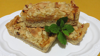 Linecký koláč s jablky a mrkví