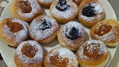 Masopustní šišky (univerzální těsto na koblihy, vdolky a šišky)