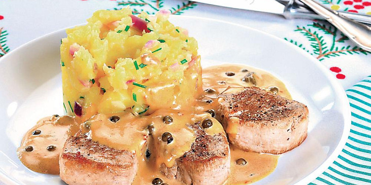 Panenka na zeleném pepři