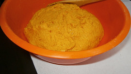 Plněné dýňové buchty