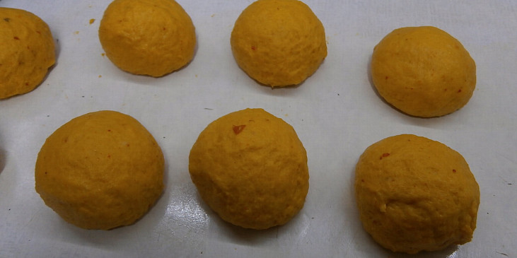 Plněné dýňové buchty