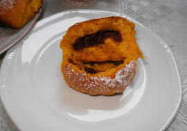 Plněné dýňové buchty