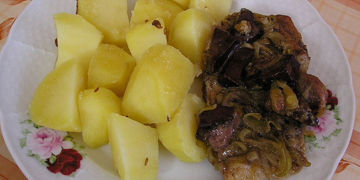 Vepřová krkovička s játry (Vepřová krkovička s játry)