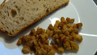 Domácí škvarky a sádlo