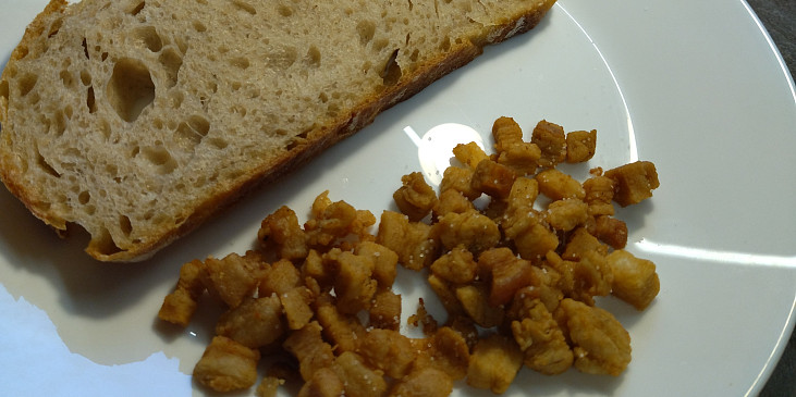 Domácí škvarky a sádlo