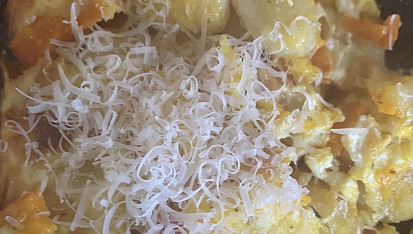 Gnocchi zapečené s dýní Hokkaidó a parmazánem