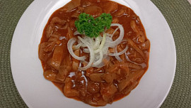 Gulášek z hlívy ústřičné