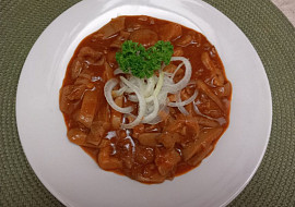 Gulášek z hlívy ústřičné