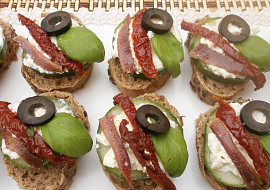 Jednohubky na italský způsob