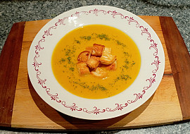 Krémová polévka z pečené zeleniny