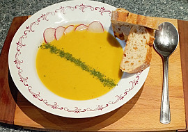 Krémová polévka z pečené zeleniny