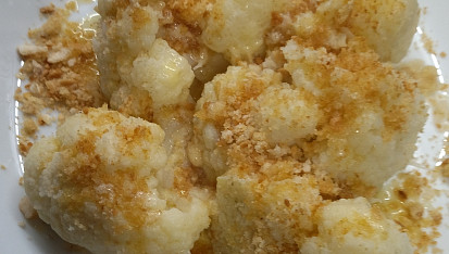 Květák se smaženou strouhankou