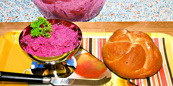 Pomazánka z řepy a sýra