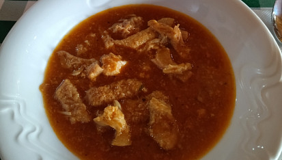 Dršťková polévka I