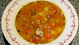 Fazolová polévka podle tatínka