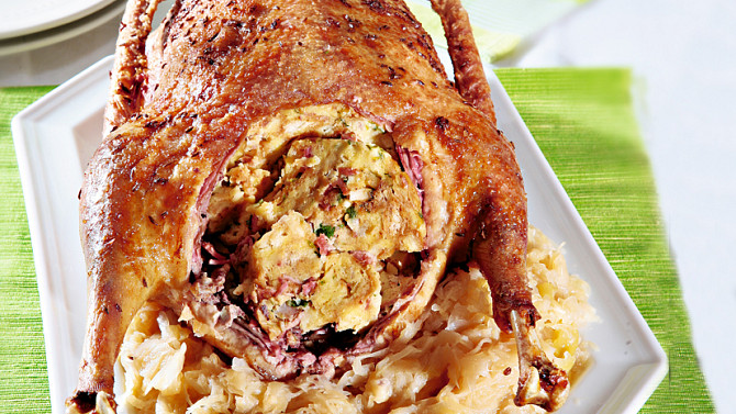 Husička s nádivkou