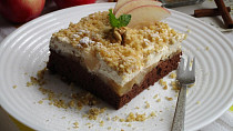 Jablečné krémové řezy
