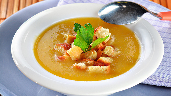 Krém ze strouhané zeleniny