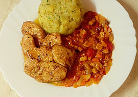 Kuřecí medailonky s pikantní směsí