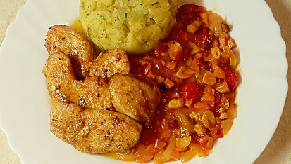 Kuřecí medailonky s pikantní směsí