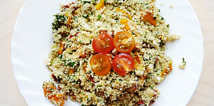 Kuskus s dýní a rajčaty