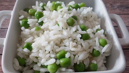 Rýže s hráškem