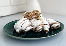 Svatomartinské rohlíčky s ořechy podle Kamily Nývltové