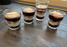 Tvarohový dezert s ovocem