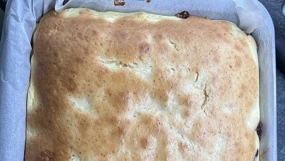 Úžasně rychlá tvarohová buchta s povidlím, chuť jako koláče, hned hotová