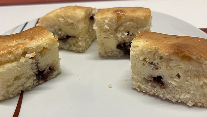 Úžasně rychlá tvarohová buchta s povidlím, chuť jako koláče, hned hotová