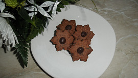 Vánoční hvězdičky s čokoládou