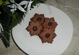 Vánoční hvězdičky s čokoládou